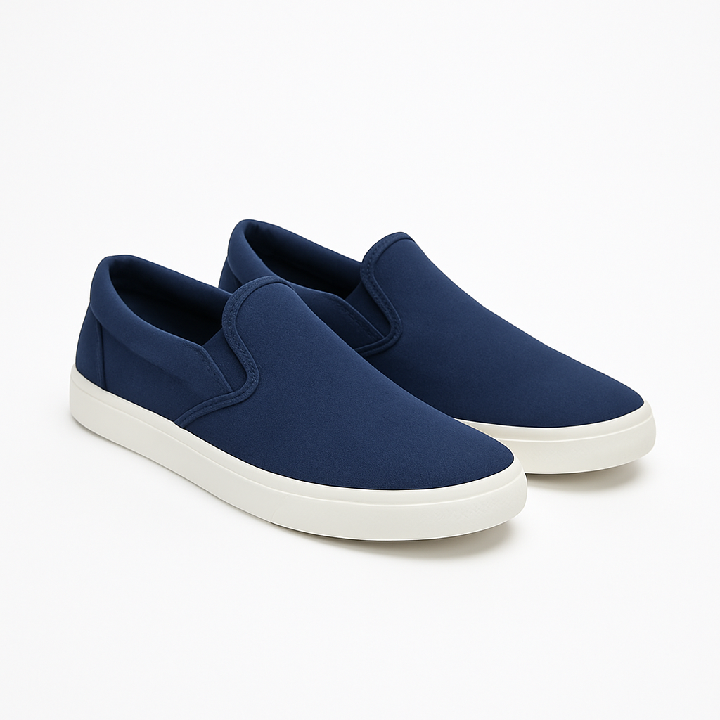 Canvas Slip-Ons - Wadorth Shoes