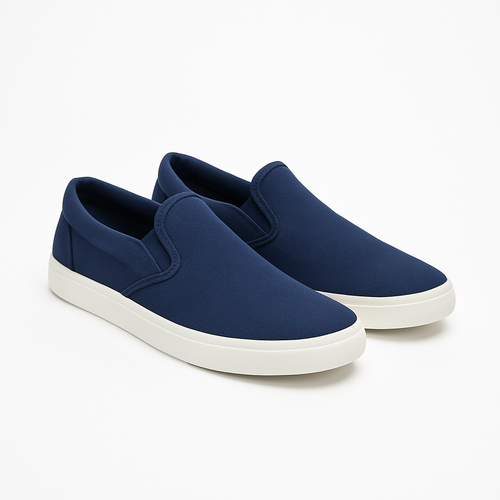 Canvas Slip-Ons - Wadorth Shoes