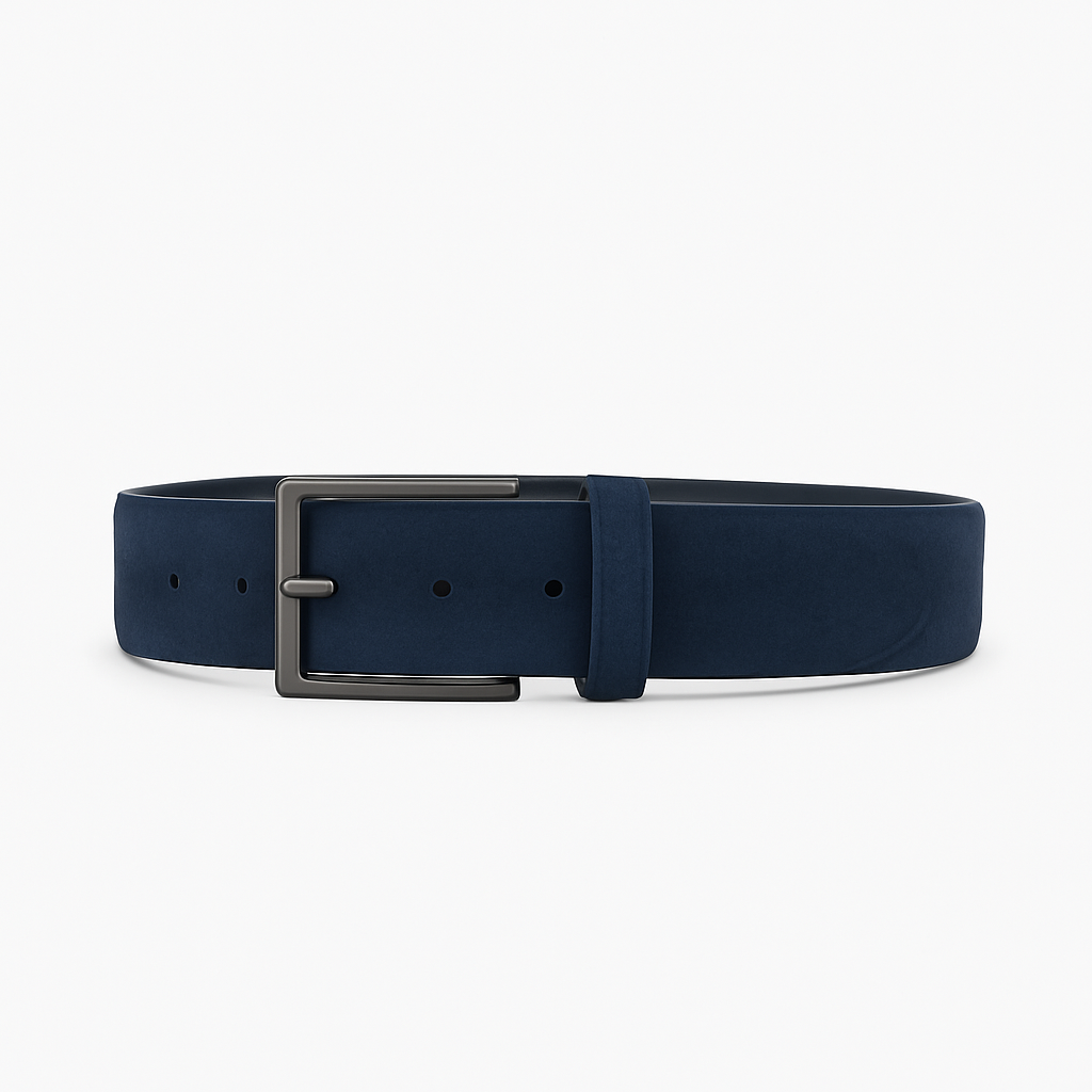 Midnight Suede Belt - Wadorth Belts