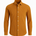 Mustard Corduroy Shirt - Wadorth Shirts