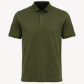 Olive Cotton Polo - Wadorth Shirts