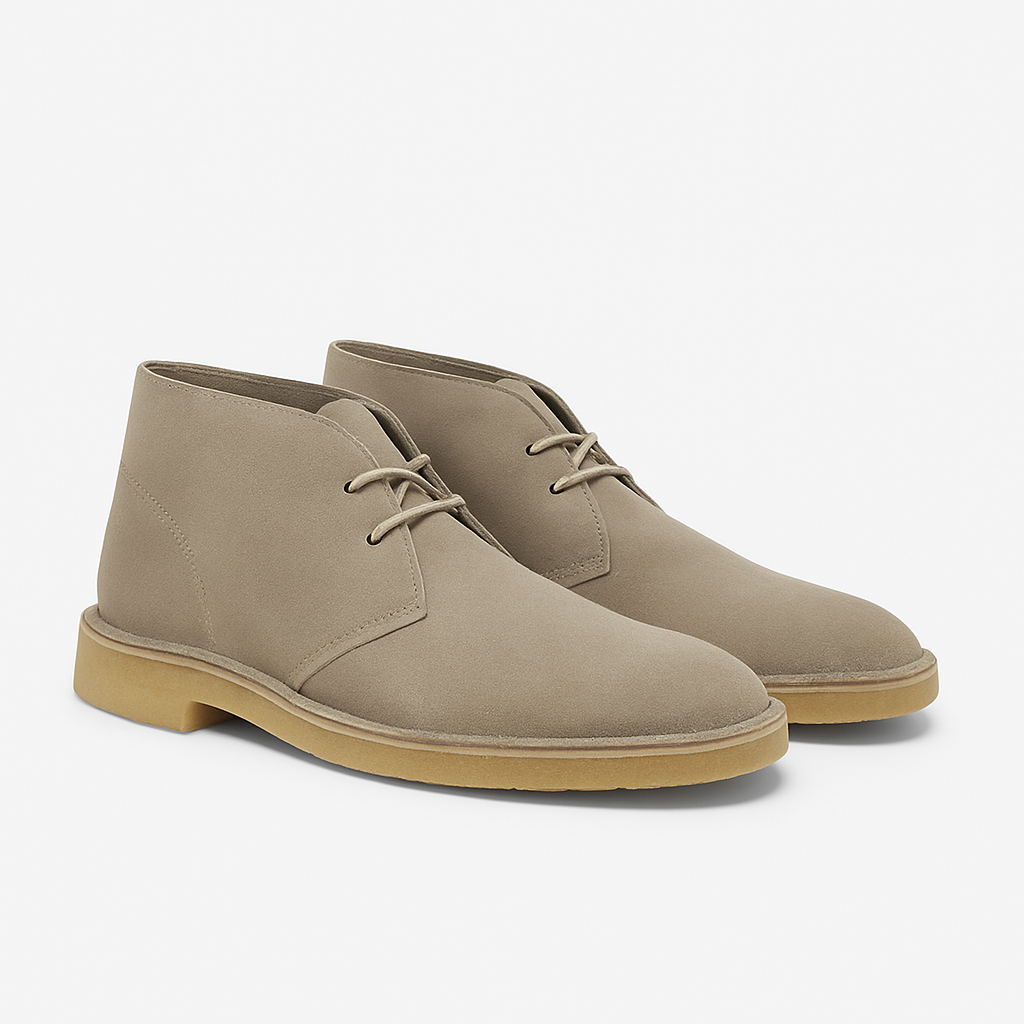 Suede Desert Boots - Wadorth Shoes