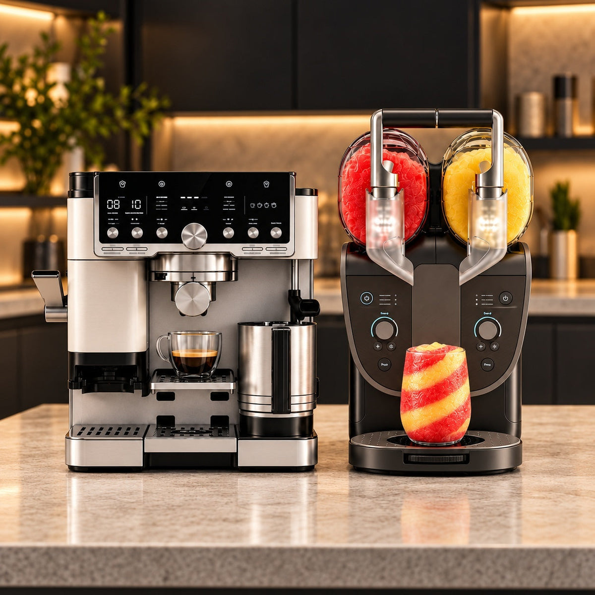 Coffee and frozen drinks machine bundle